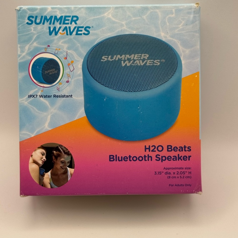 Summer Waves H2O Beats Bluetooth Speaker